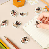 60Pcs Pug Mini Bulk Erasers Dog Theme Party Pencil Top Erasers 6 Style Pug Cartoon Element Pattern Eraser for Classroom Activities Reward Game Prizes School Birthday Party Supplies Gifts