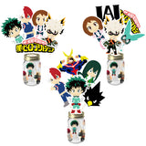 ANGOLIO 30Pack My Hero Academia Paper Card Centerpiece Kit Table Toppers Paper World Tour Themed Birthday Party Favor Decorations Baby Shower Desk Topper Party Supplies for Kids Adults