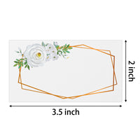 55Pcs Meal Choice Sticker With Wedding Place Card Party Supplies For Romantic Wedding Scenes,Seating Place Cards Decor For Wedding, Banquet, Dinner Parties(Gold, Beef, Carrots, Grilled Chicken, Fish)