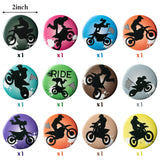 36Pcs Dirt Bike Party Supplies Kit, Motocross Party Favors Bike All-in-One Pack Party Supplies Include Dirt Bike Keychain Wristband Badge for Kids Birthday Party