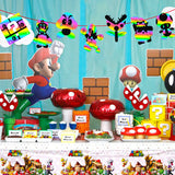 ANGOLIO 80Pcs Mario Brothers Scratch Art Set Theme Crafts Kit Rainbow Magic Scratch Paper Art Black Scratch Off Supplies Kits Rainbow Holographic Notes Party Favor Birthday Game for Girls Boys