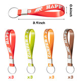 84Pcs Camping Party Favors Kit, Happy Camper Party Gifts Include Silicone Bracelets, Stickers, Keychain, Badge for Kids Camping Adventure Birthday Party